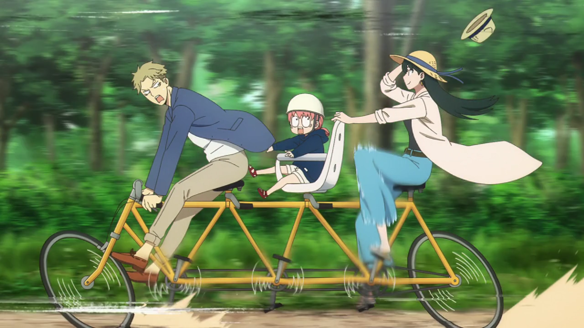 Кадр из аниме «Семья шпиона»