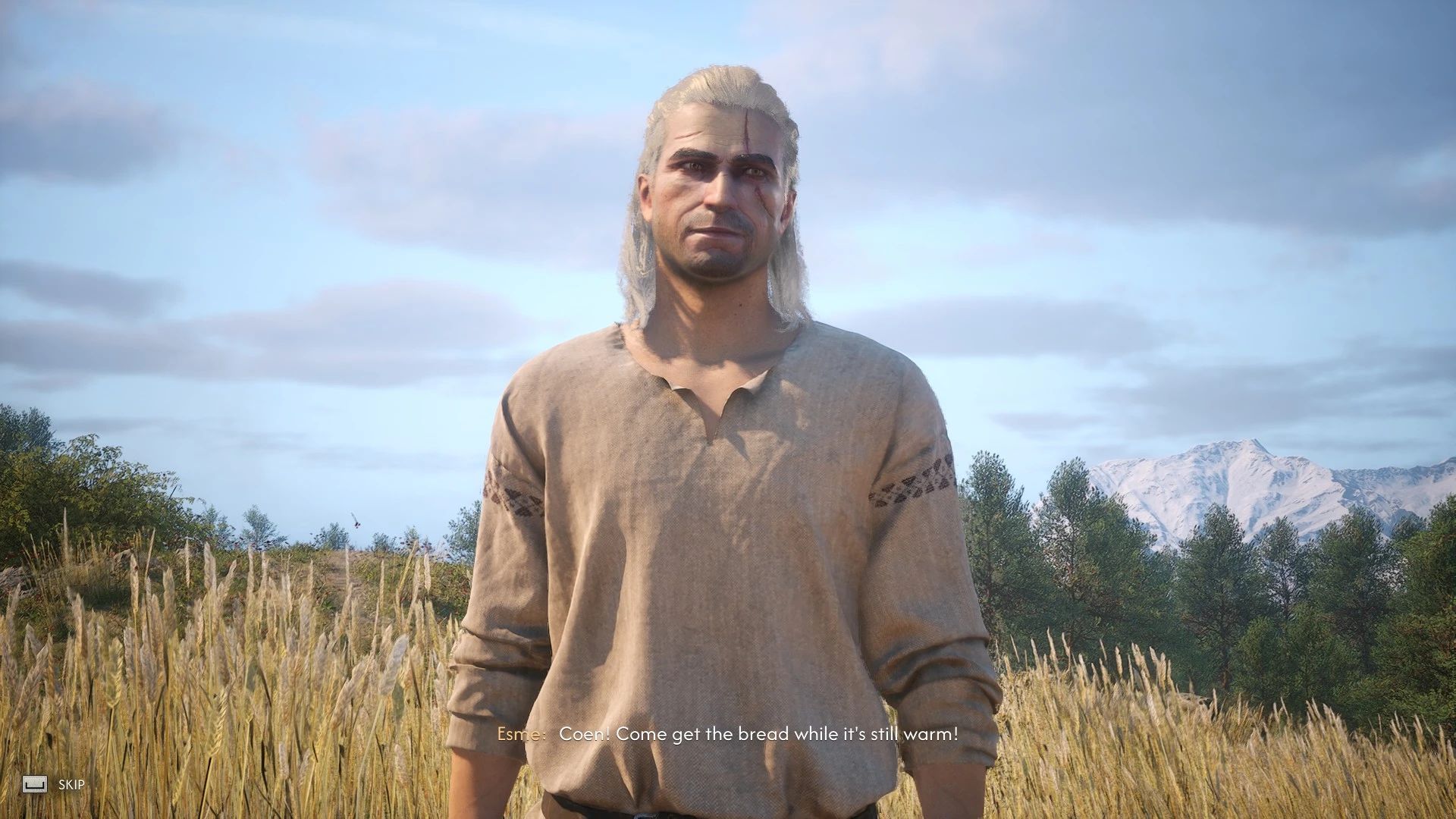 Мод Geralt Face Swap for Coen. Источник: LittleOni0n на Nexus Mods
