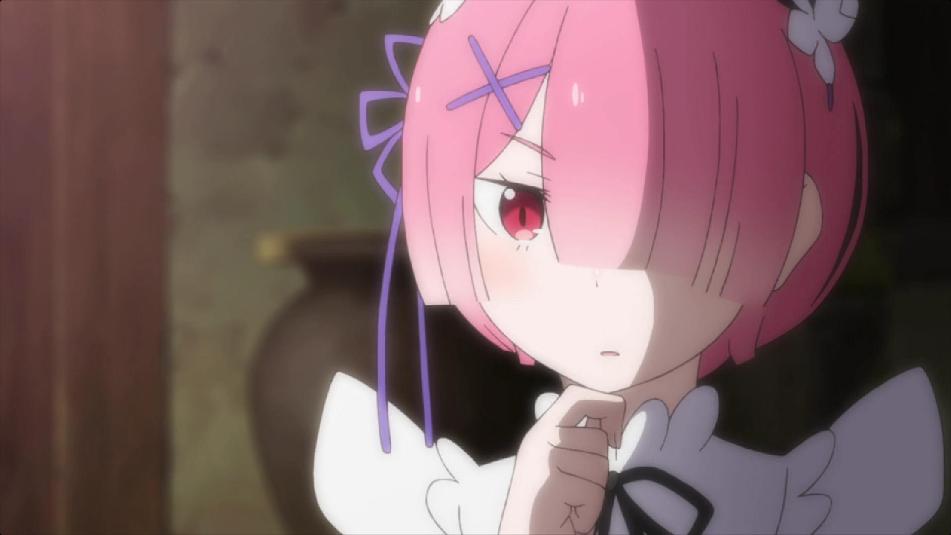 Кадр из аниме «Re:Zero. Жизнь с нуля в альтернативном мире»