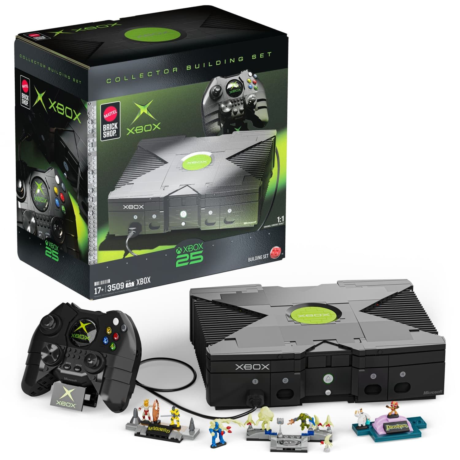 Mattel Brick Shop Microsoft XBOX Building Set. Источник: Mattel