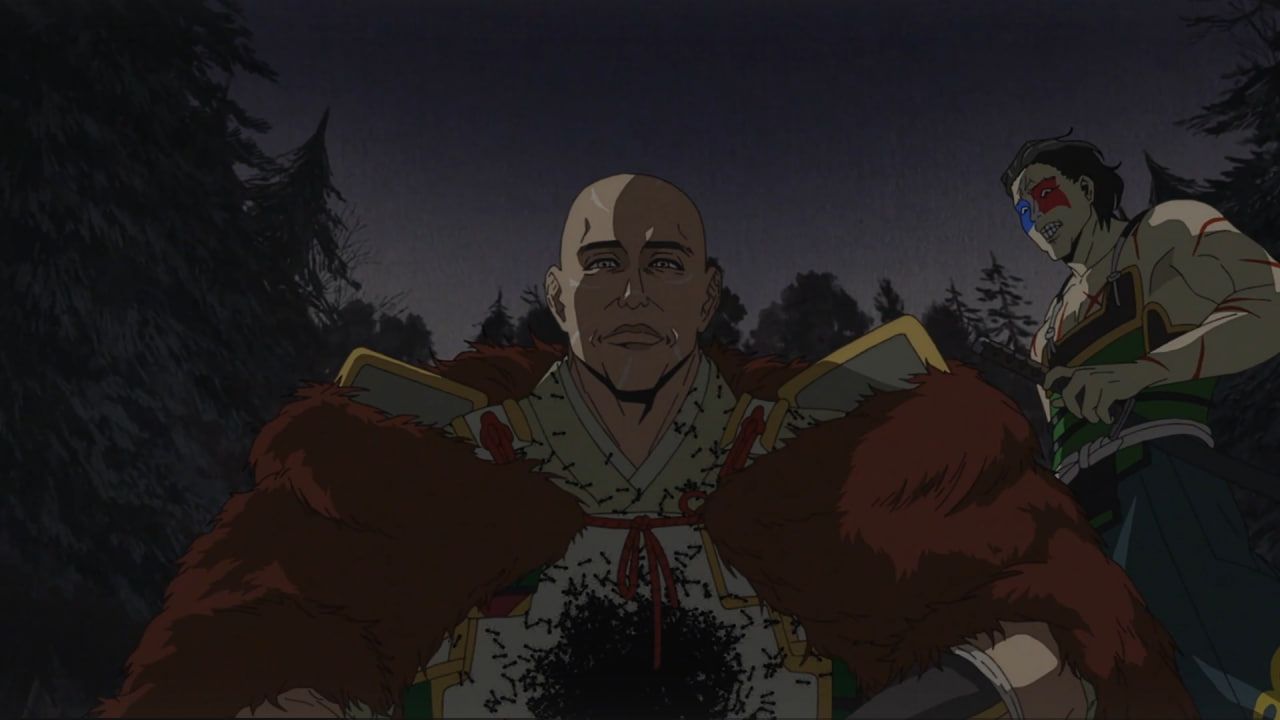 Кадр из аниме «Юный лорд — мастер побега»