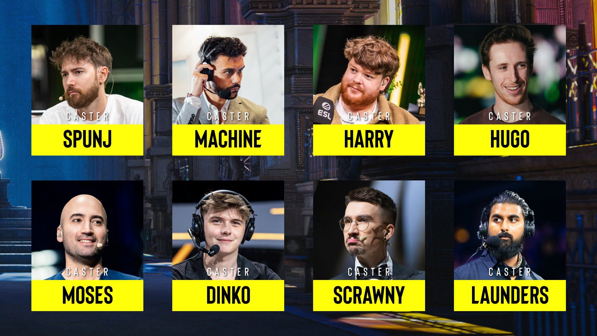 Участники студии аналитики на IEM Cologne Major 2026 | Источник: аккаунт ESL в X