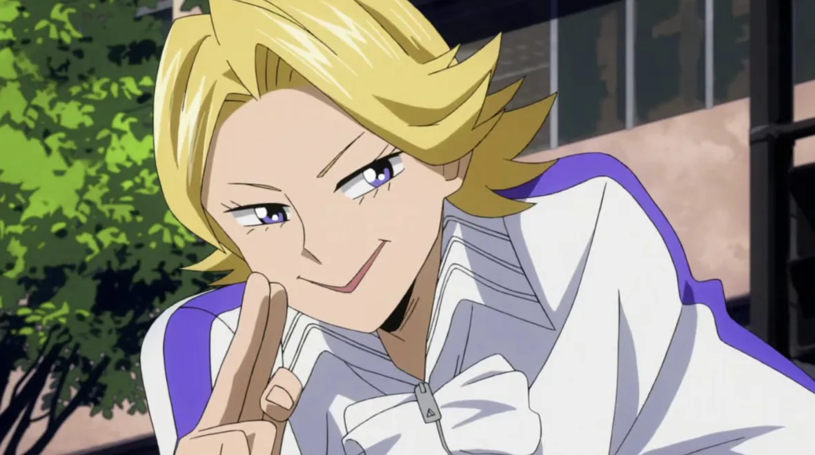 Кадр из аниме «Моя геройская академия»