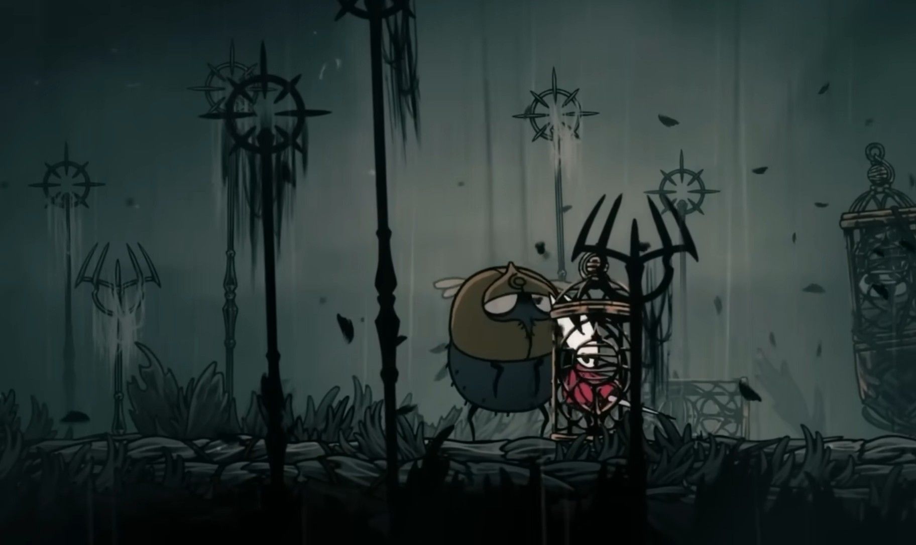 Скриншот из игры Hollow Knight: Silksong