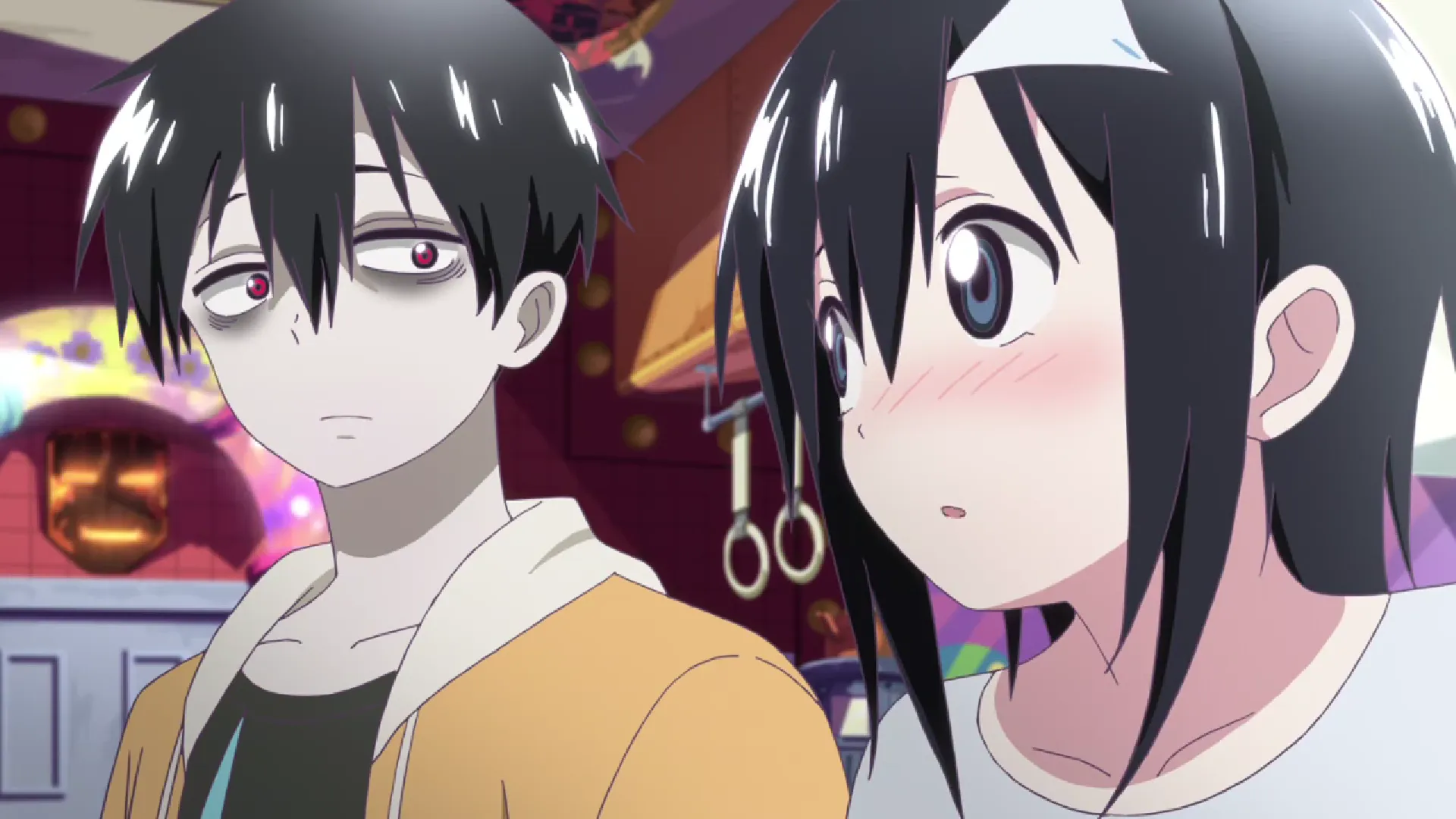 Кадр из аниме «Кровавый парень»