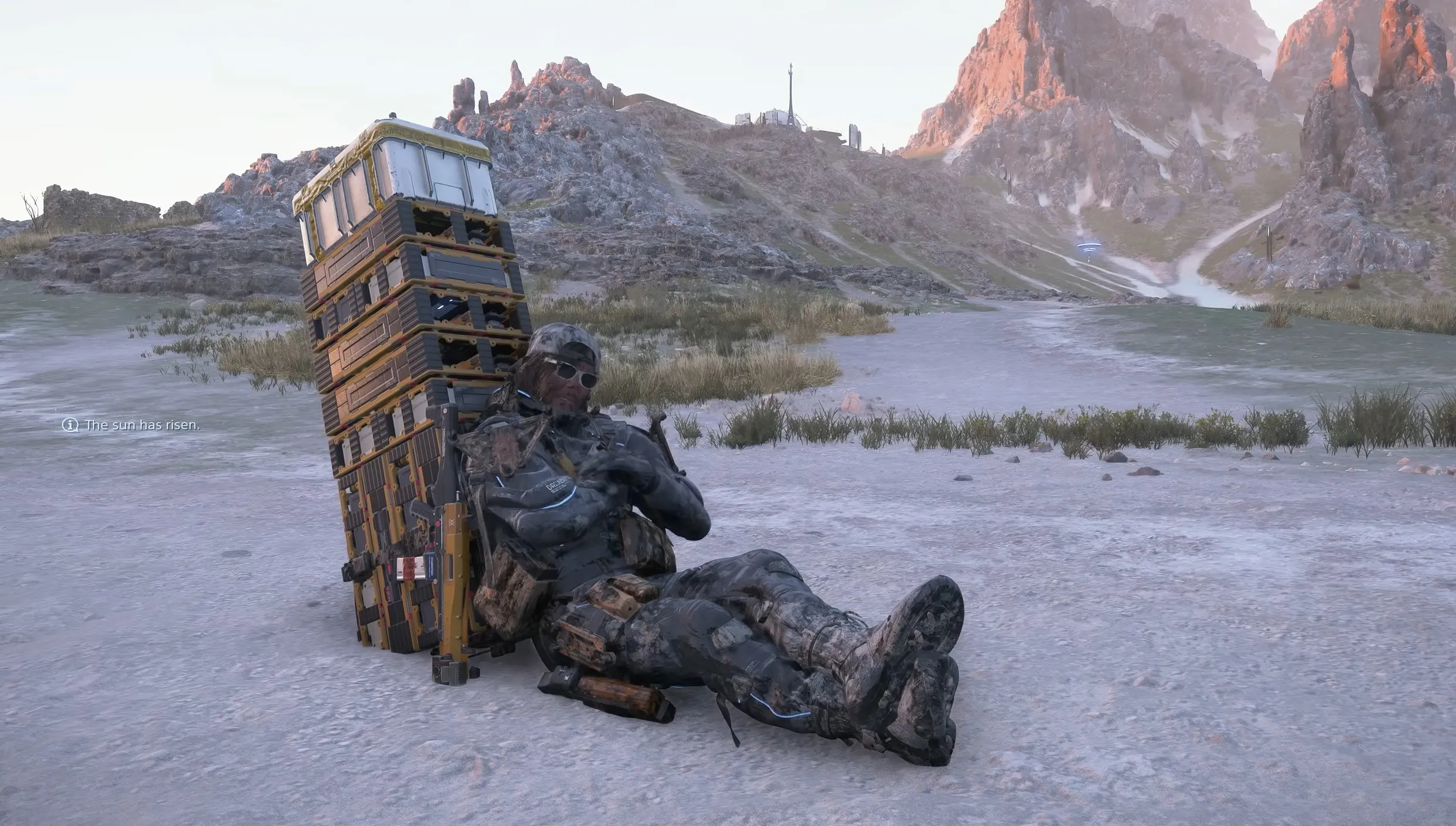 Скриншот из игры Death Stranding 2: On the Beach