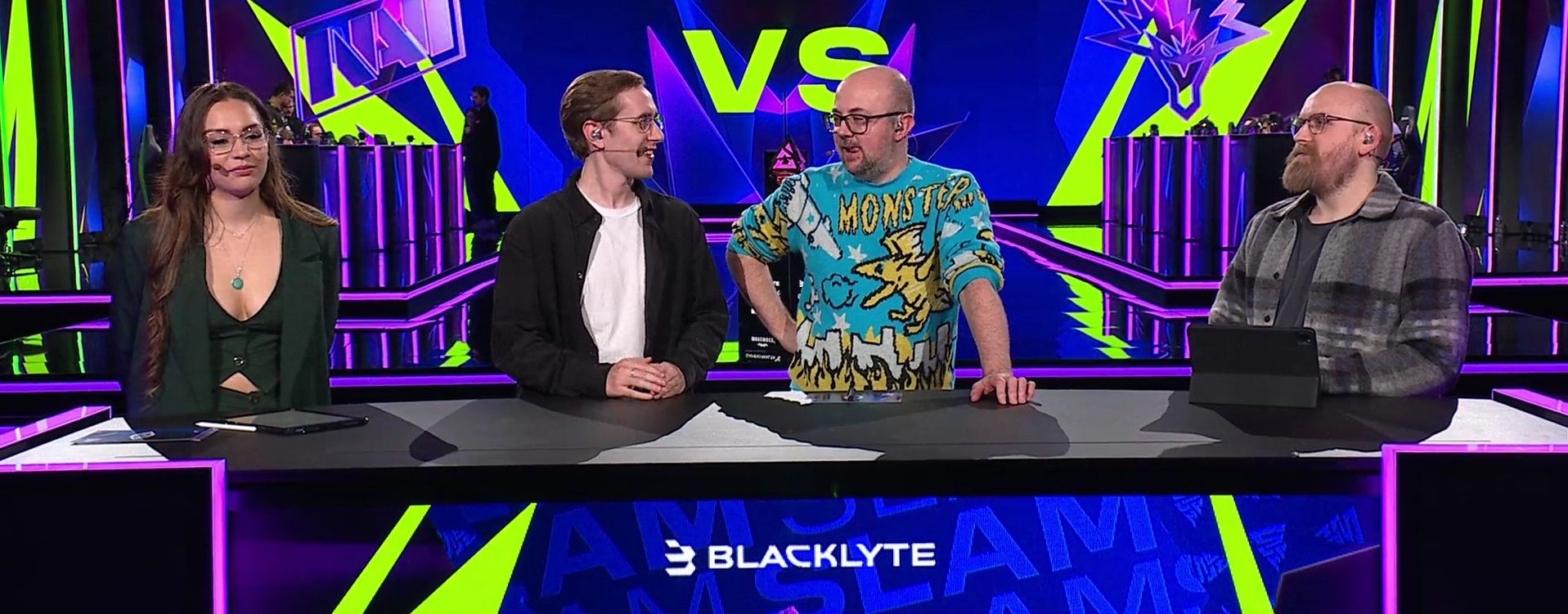 Студия аналитики BLAST Slam VI | Источник: официальная трансляция BLAST