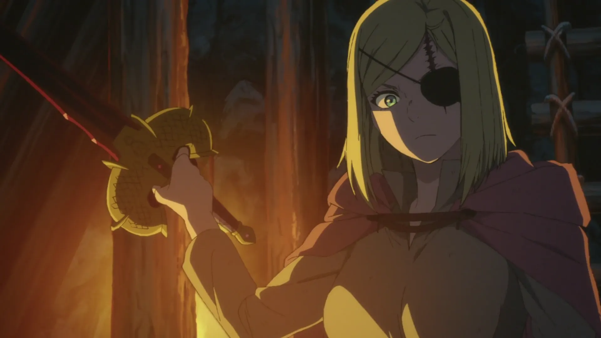 Кадр из аниме «Клеватесс: Король демонических зверей, младенец и герой-нежить»