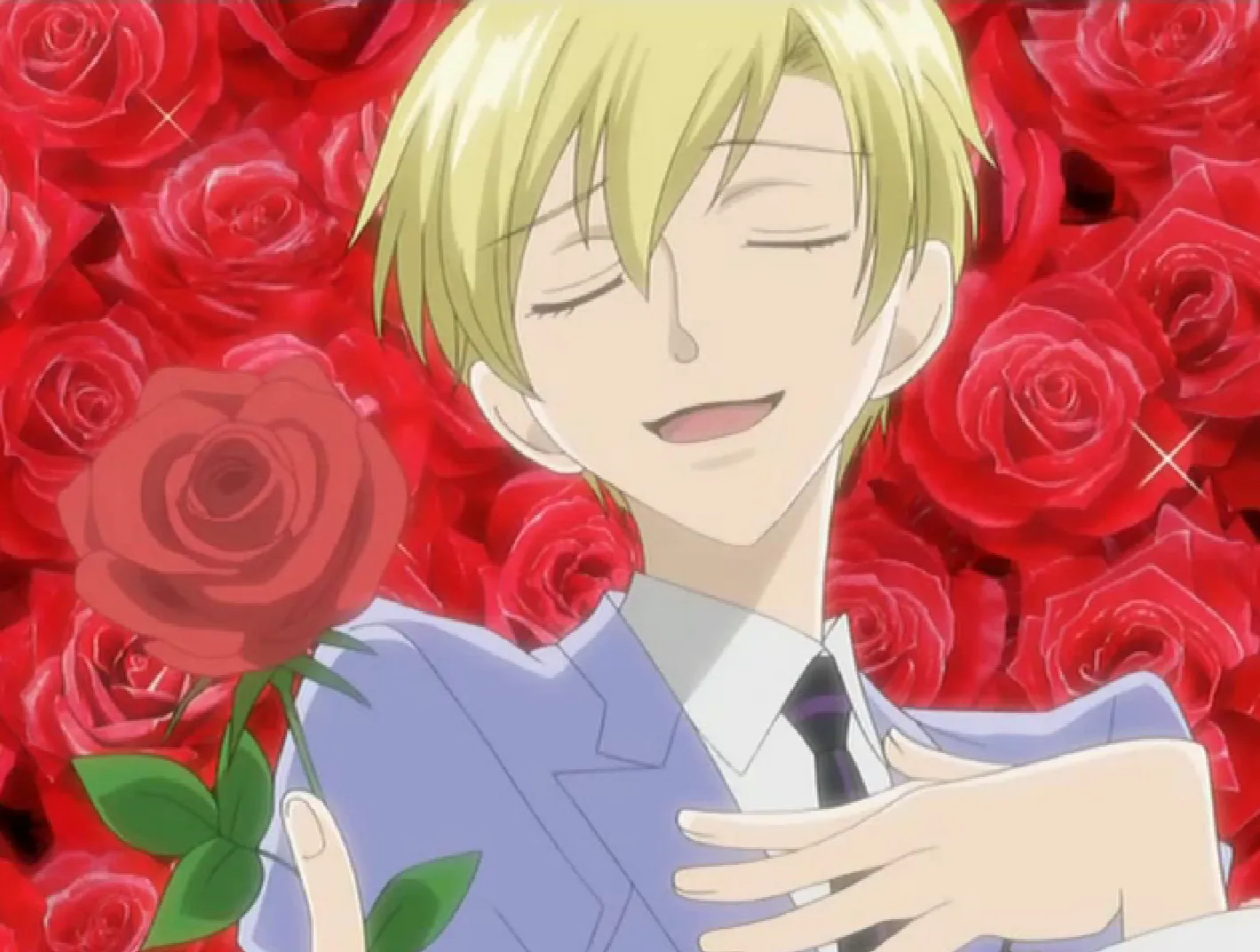 Кадр из аниме «Клуб свиданий старшей школы Оран»