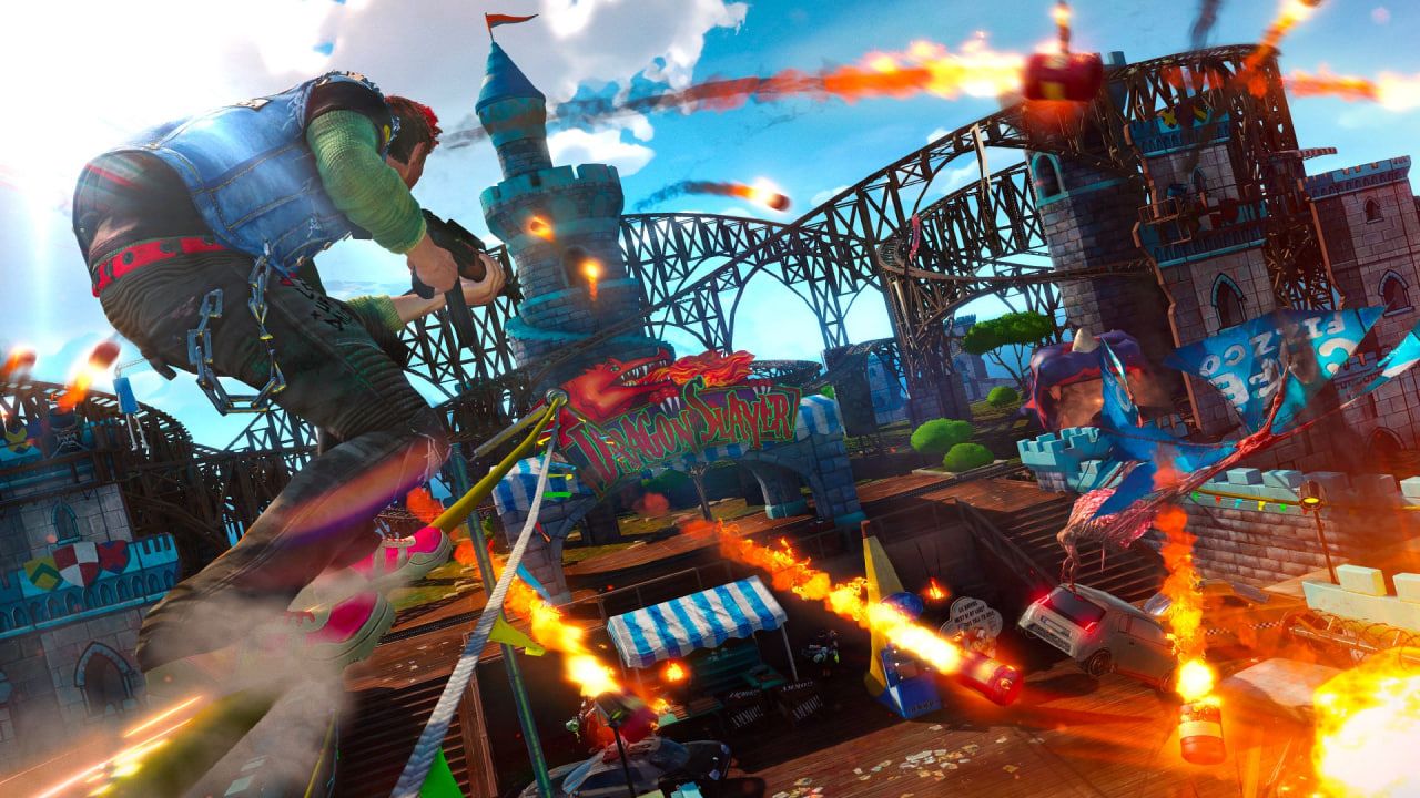 Скриншот из Sunset Overdrive. Источник: Xbox