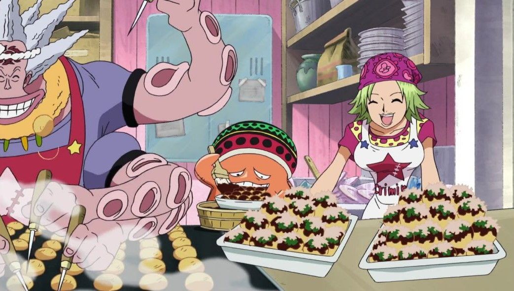 Кадр из аниме «Ван-Пис»