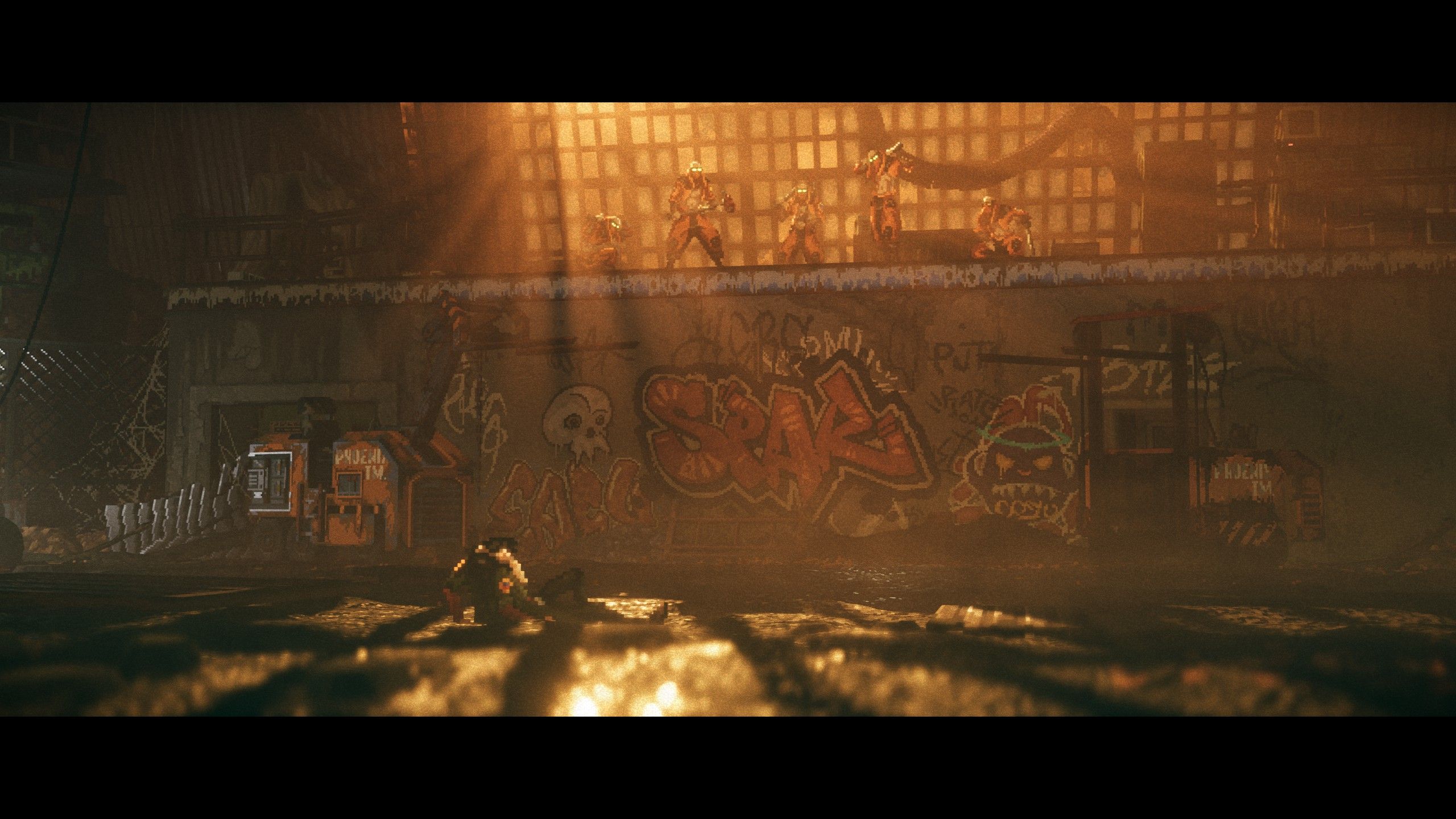 Скриншот из игры REPLACED