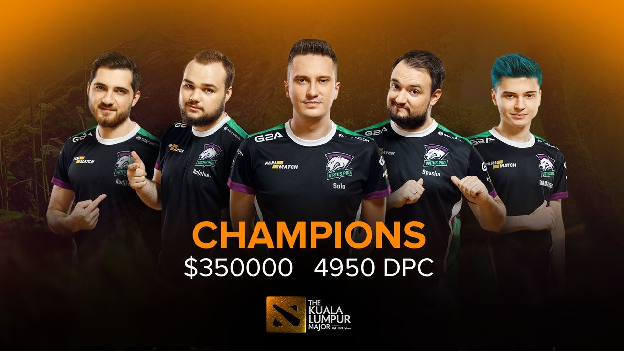 VP — чемпионы The Kuala Lumpur Major!