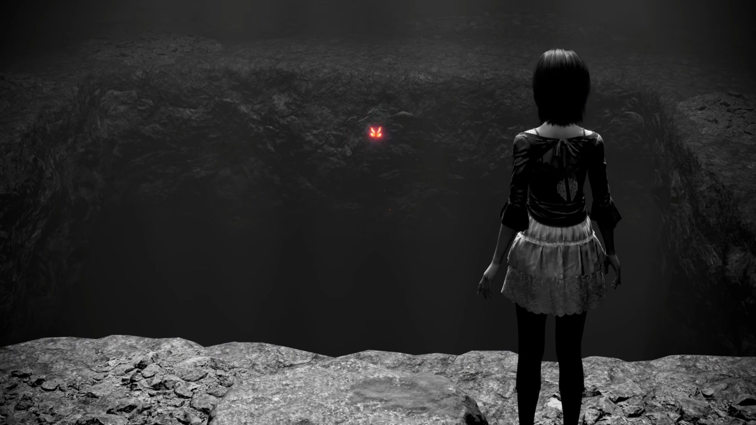 Скриншот из игры Fatal Frame II: Crimson Butterfly (2026)