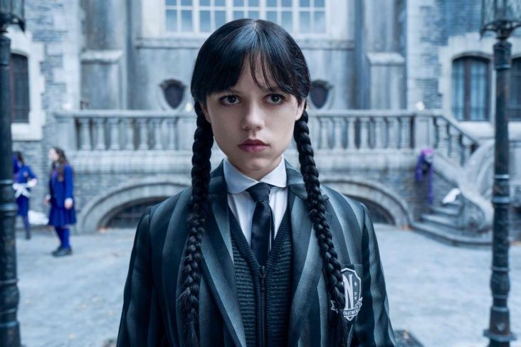 Кадр из сериала «Уэнсдэй» 