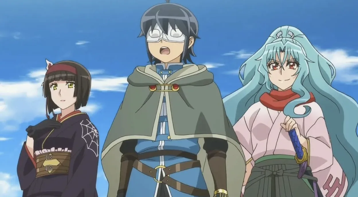 Кадр из аниме «Лунное путешествие приведёт к новому миру»