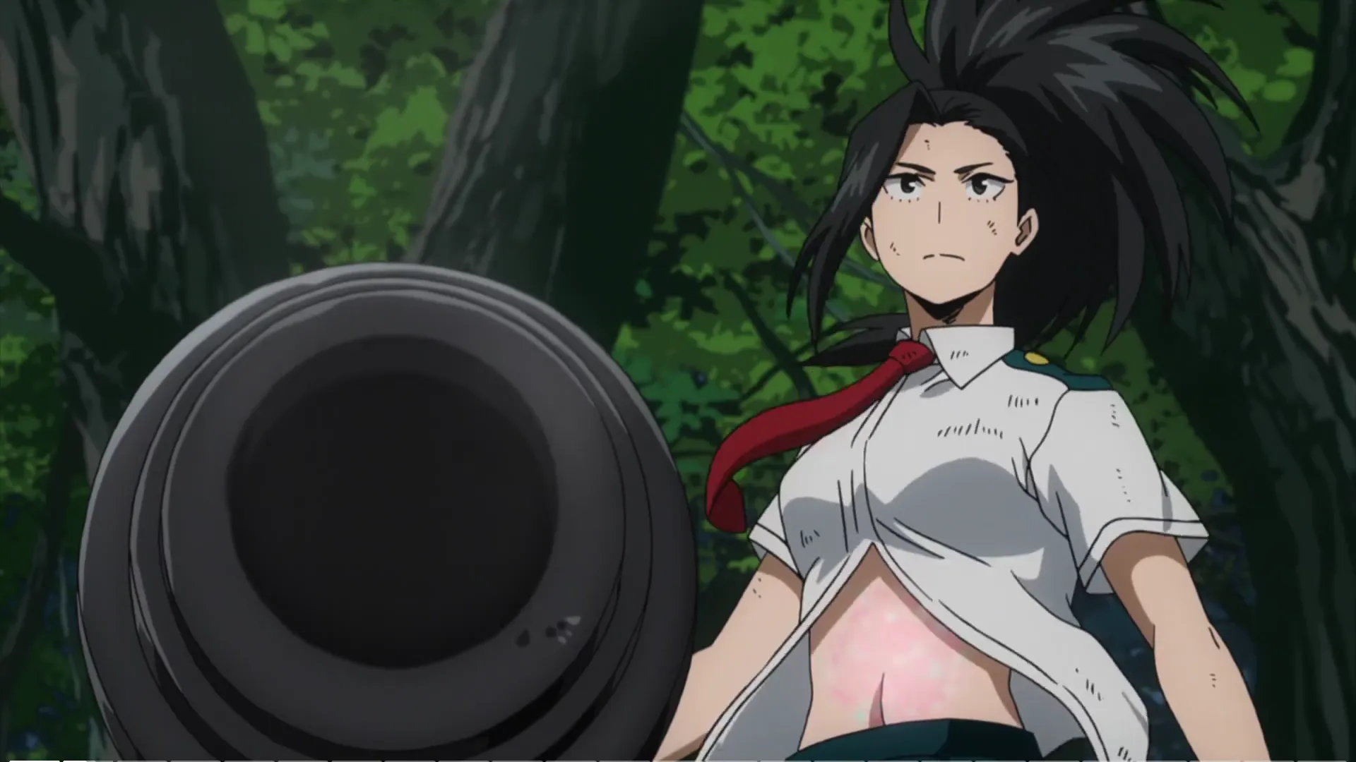 Кадр из аниме «Моя геройская академия»