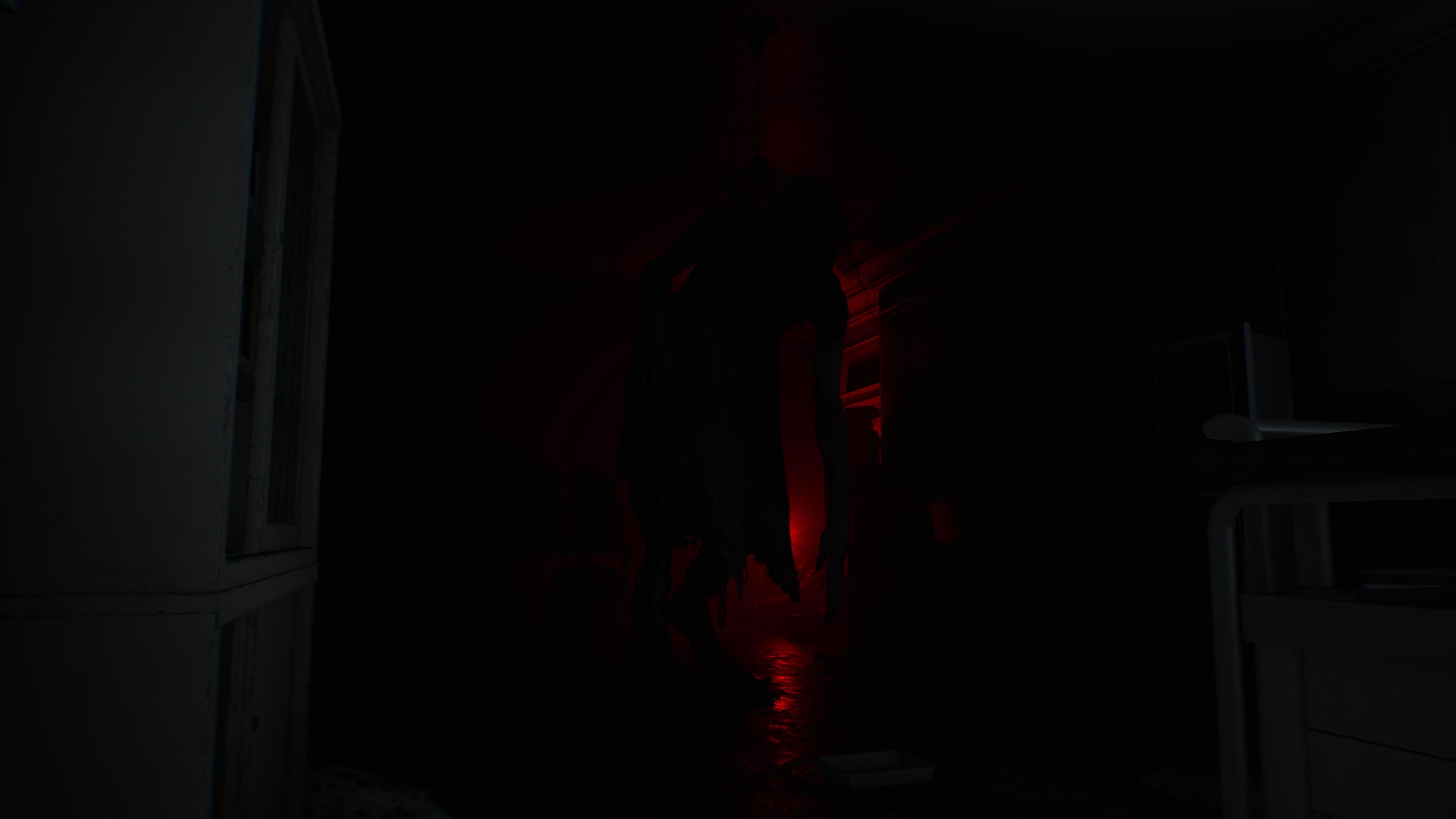 Вы не представляете, как сжалось внизу, когда эта злюка впервые очутилась рядом. Скриншот из Resident Evil Requiem