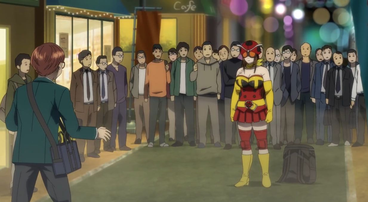 Ноль осуждения | Кадр из «Тандзабуро Тодзима хочет стать Наездником в маске» 