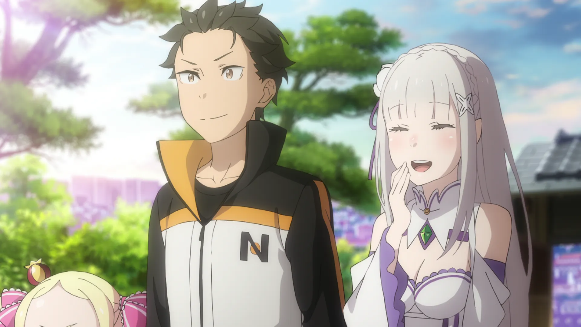 Кадр из аниме «Re: Zero — жизнь с нуля в другом мире»