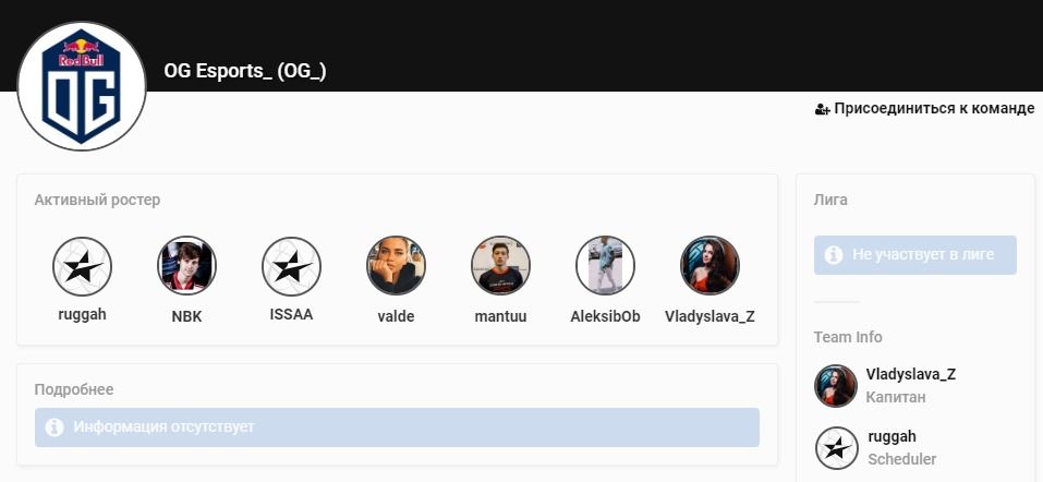 Профиль OG на ESEA