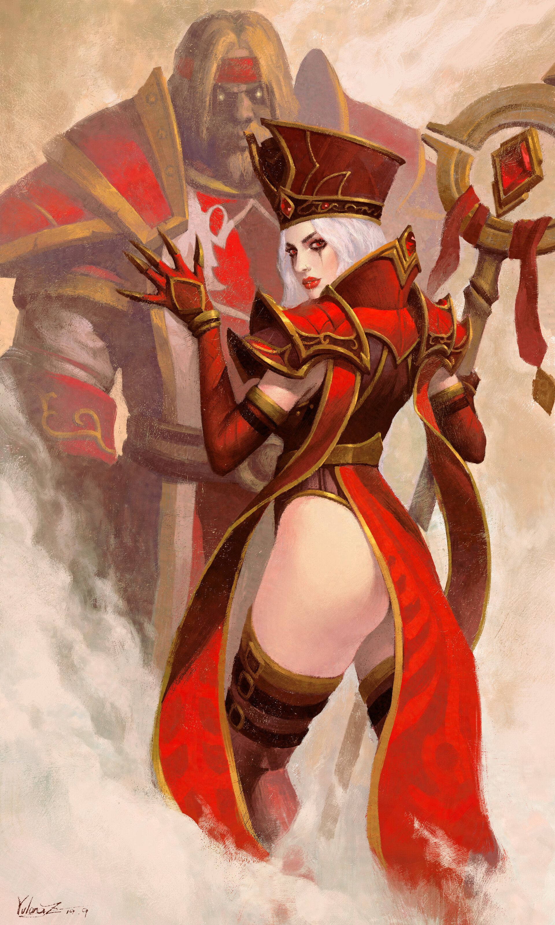 Салли Вайтмейн &mdash; арт. Источник: artstation.com