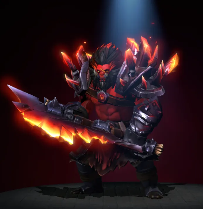 Сет на Axe | Источник: клиент Dota 2