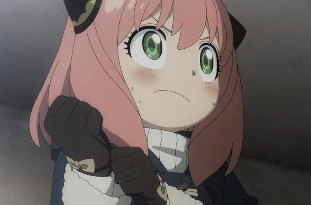 Кадр из аниме «Семья шпиона»