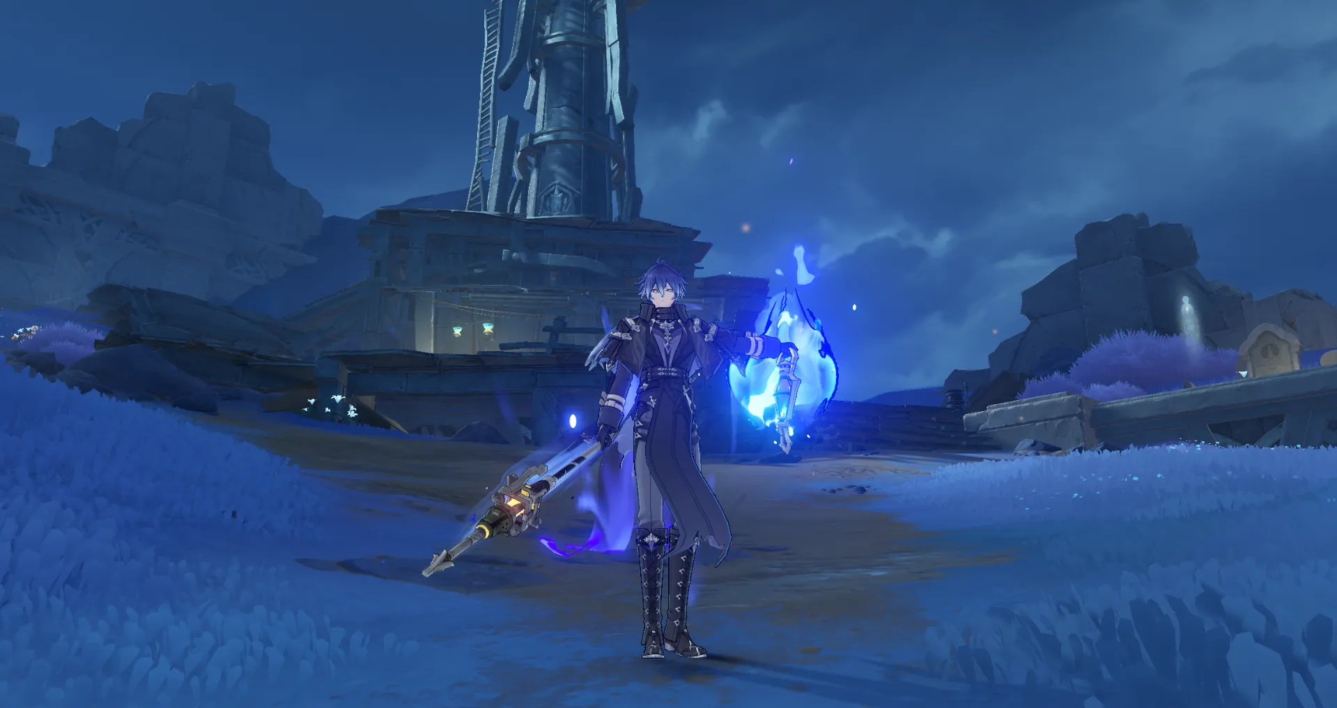 Навык Флинса. Источник: Genshin Impact