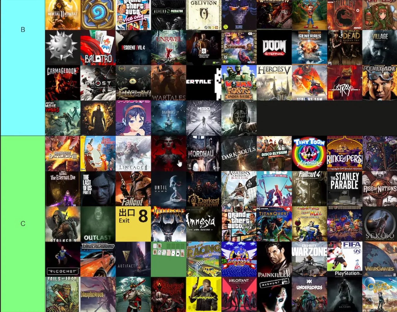 Тирлист Папича | Источник: стрим Папича