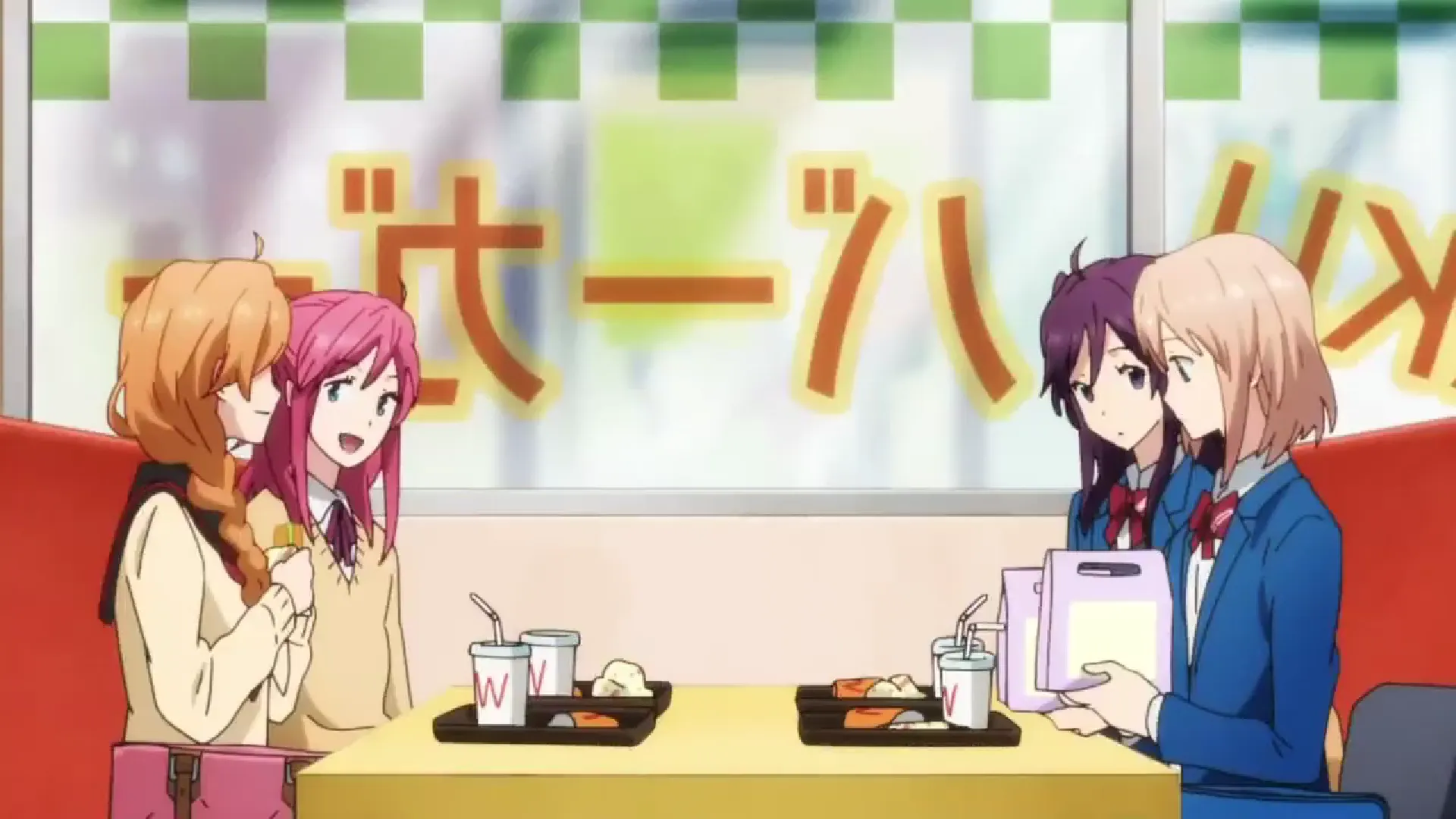 Кадр из аниме «Радужные дни»