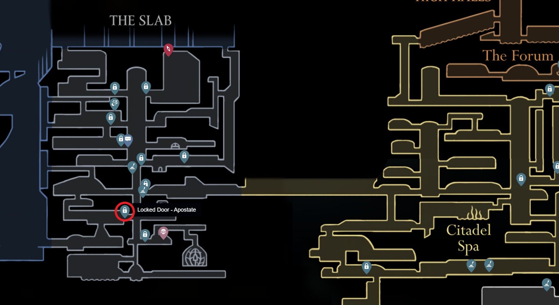 Скриншот из игры Hollow Knight: Silksong