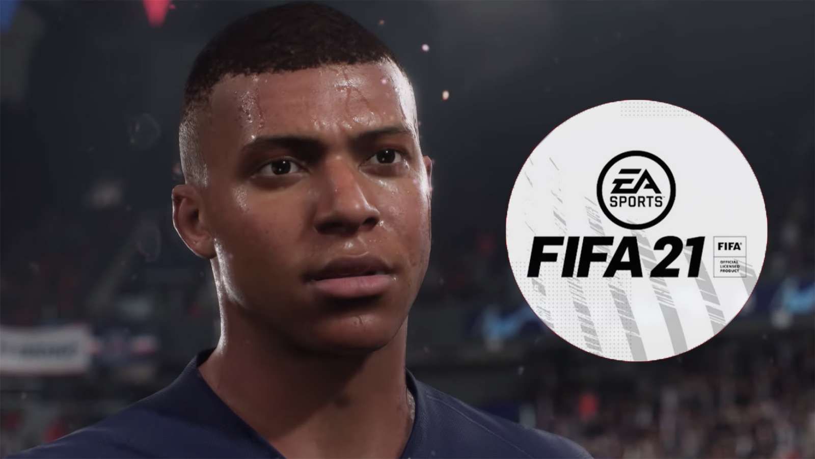 Кадр из трейлера FIFA 21