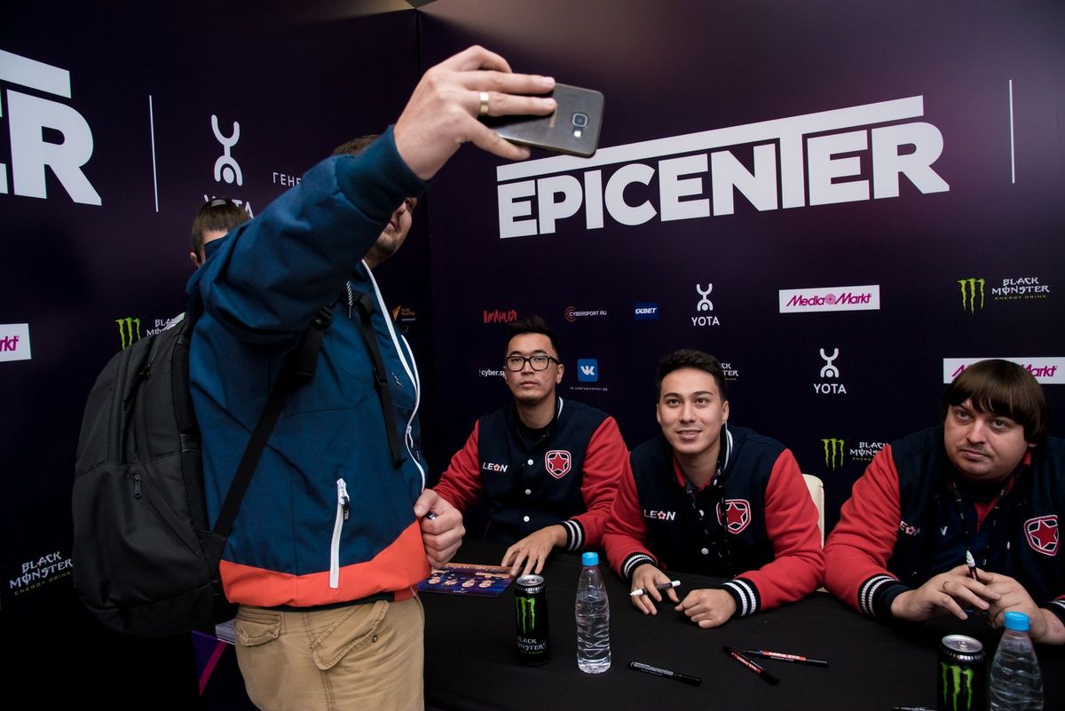Gambit на EPICENTER 2017; фото: Epic Esports Events