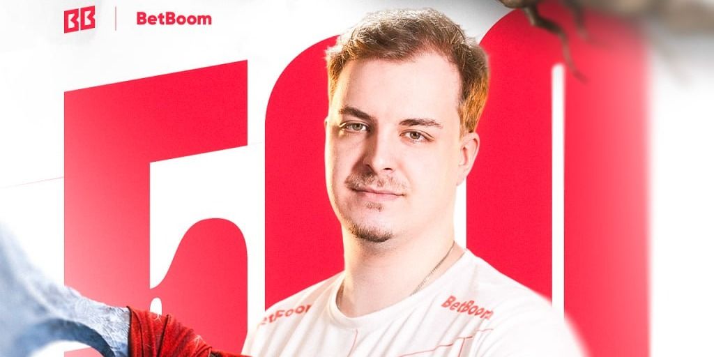 Kataomi сыграл 500 карту за BetBoom Team