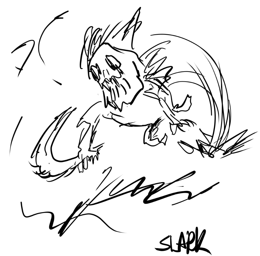 Рисунки героев Dota 2 за минуту. Автор: LiquidEV. Источник: imgur.com