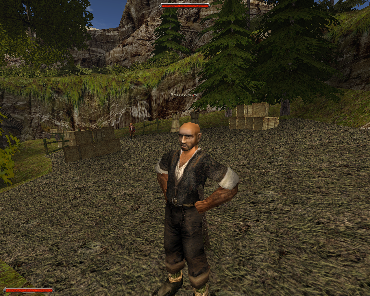 и маленький черный малютка Рэндольф. БЫТЬ ФЕРМЕРОМ ЗАМЕЧАТЕЛЬНО. 