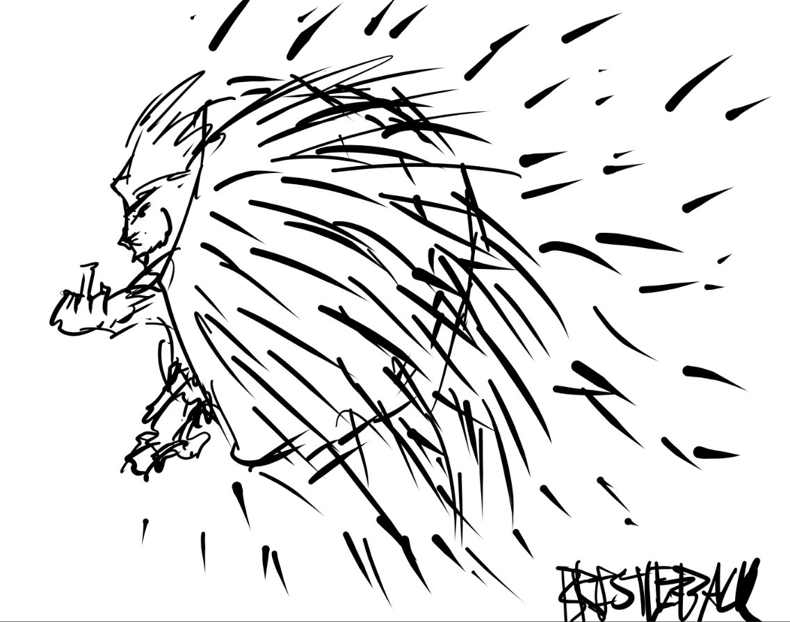 Рисунки героев Dota 2 за минуту. Автор: LiquidEV. Источник: imgur.com