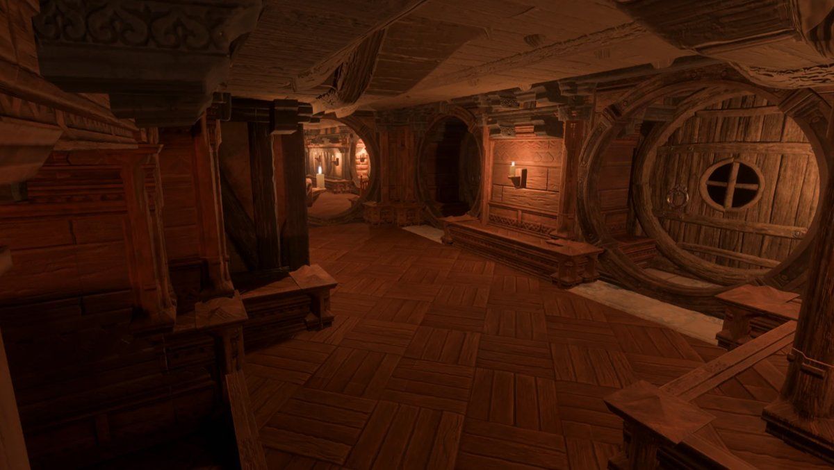 Дом из «Властелина колец» в Enshrouded. Автор: Native_Blood_