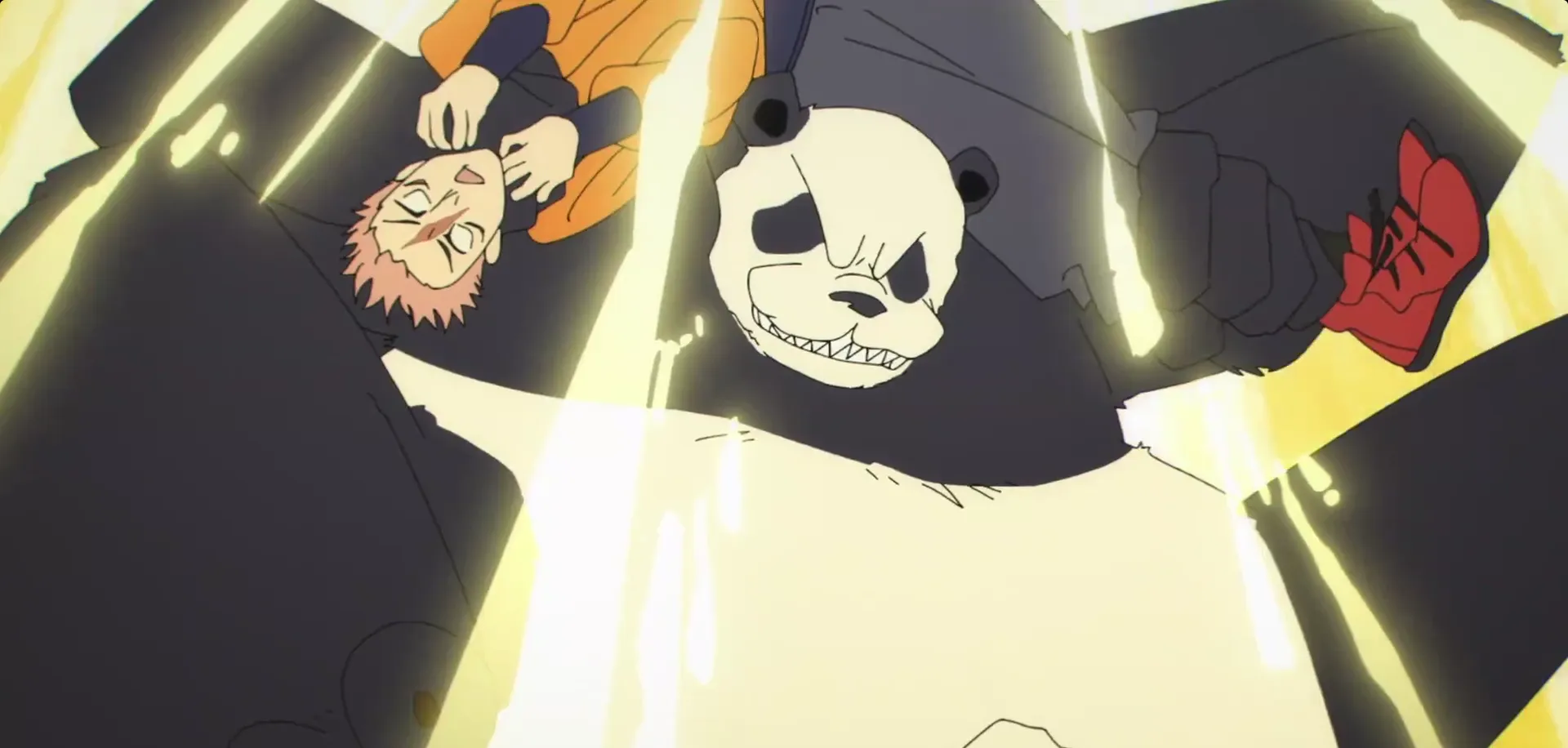 Кадр из аниме «Магическая битва: Смертельная миграция»