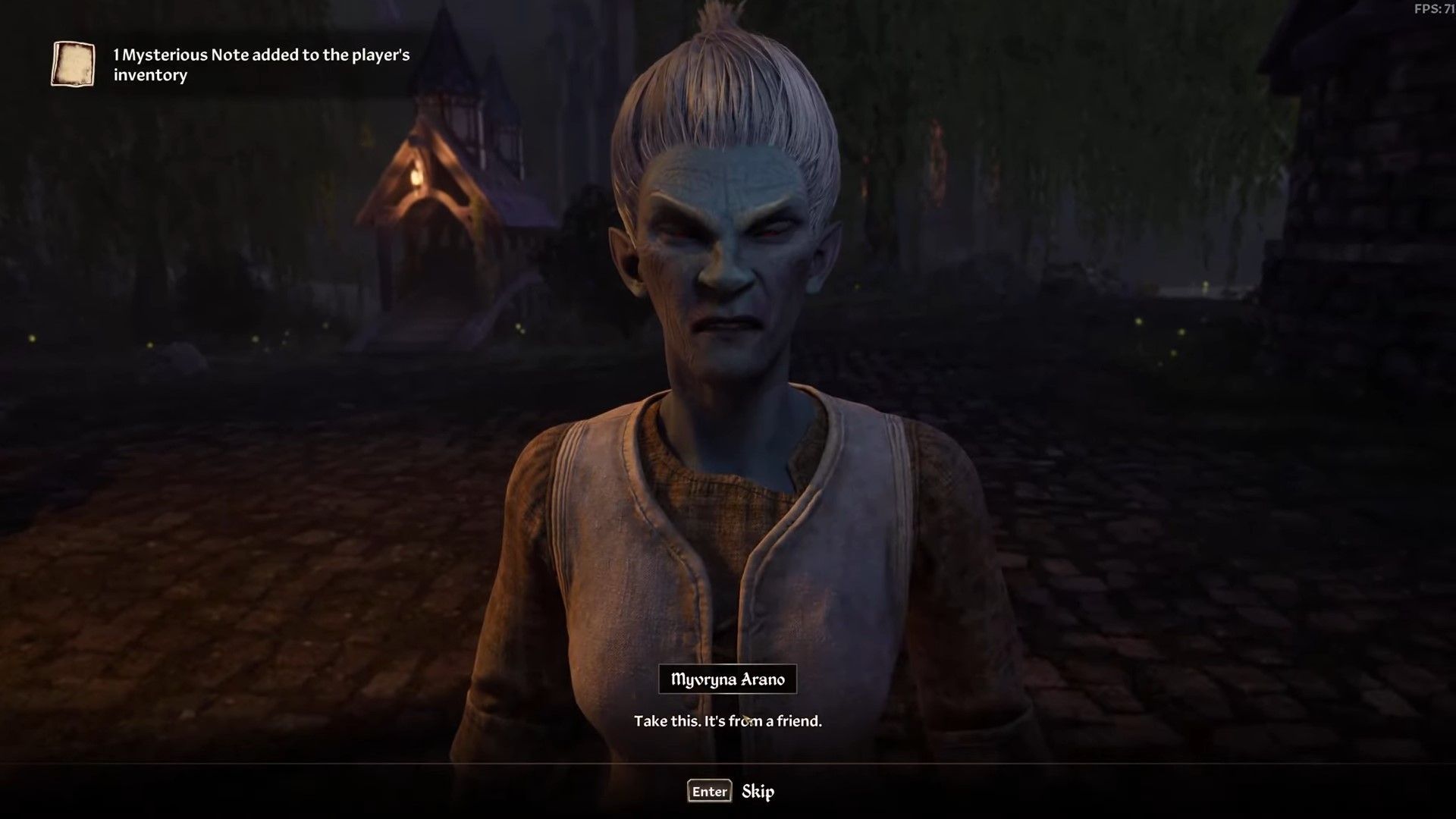Скриншот из игры The Elder Scrolls IV: Oblivion Remastered