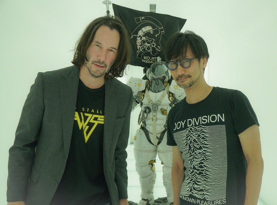 Киану Ривз и Хидео Кодзима | Источник: twitter.com/HIDEO_KOJIMA_EN
