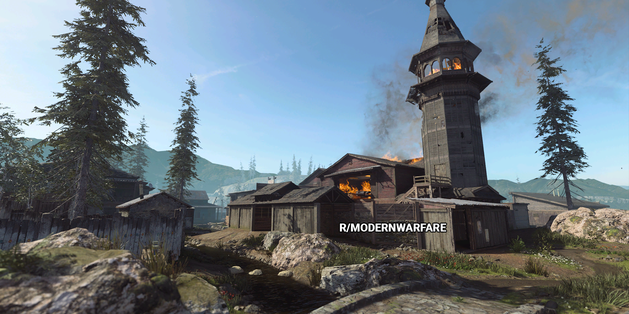 Карта Village для Call of Duty: Modern Warfare (2019)