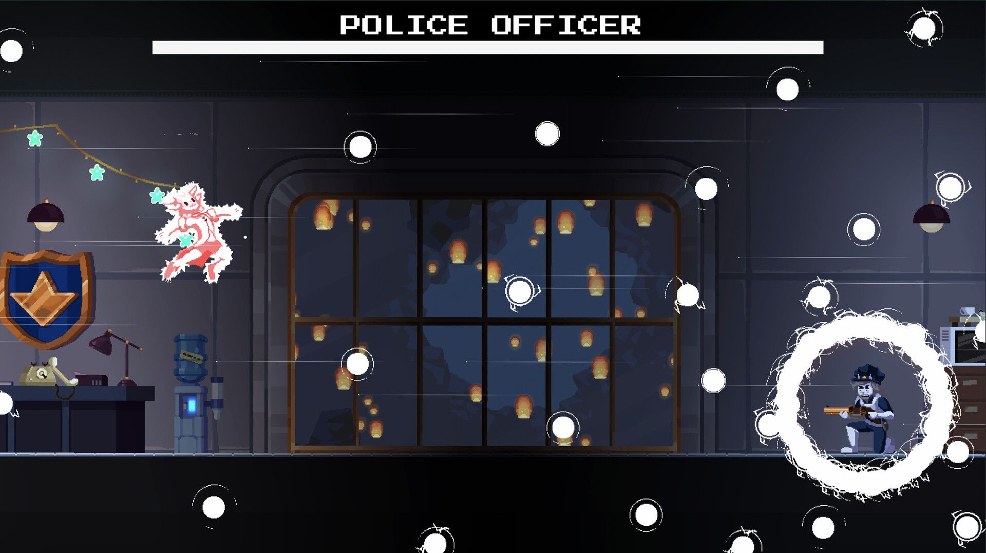 Скриншот из PEPPERED: an existential platformer. Источник: Steam 