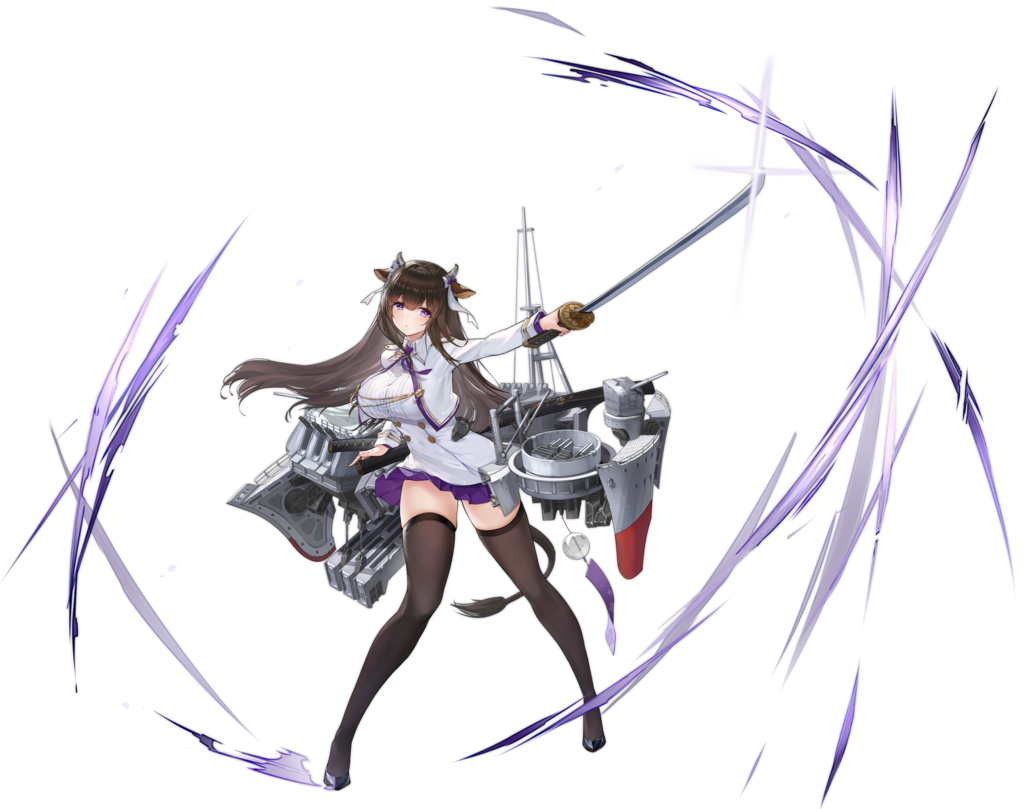 Оригинальный скин Кашино из Azur Lane