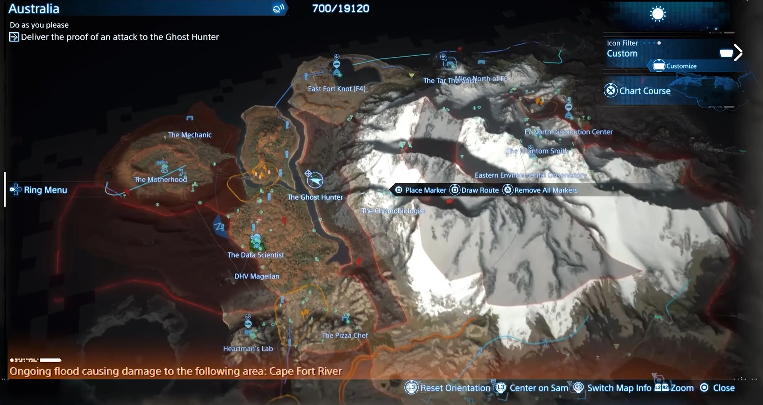 Скриншот из игры Death Stranding 2: On the Beach