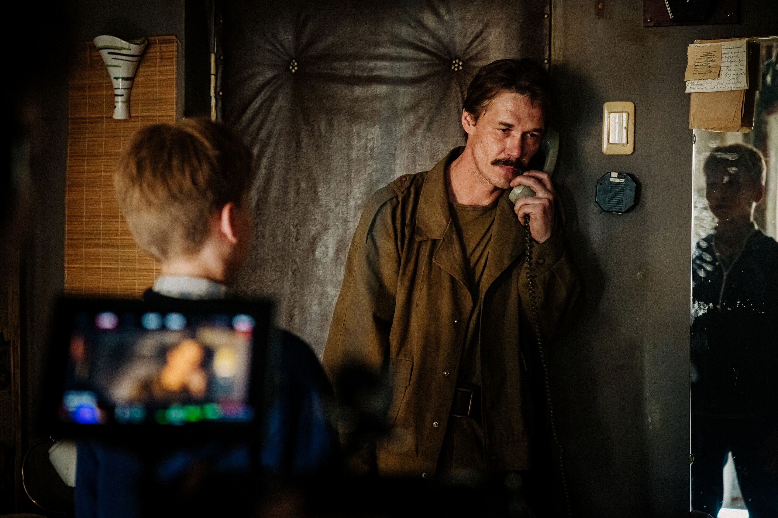 Кадр со съёмочной площадки сериала «Лихие»