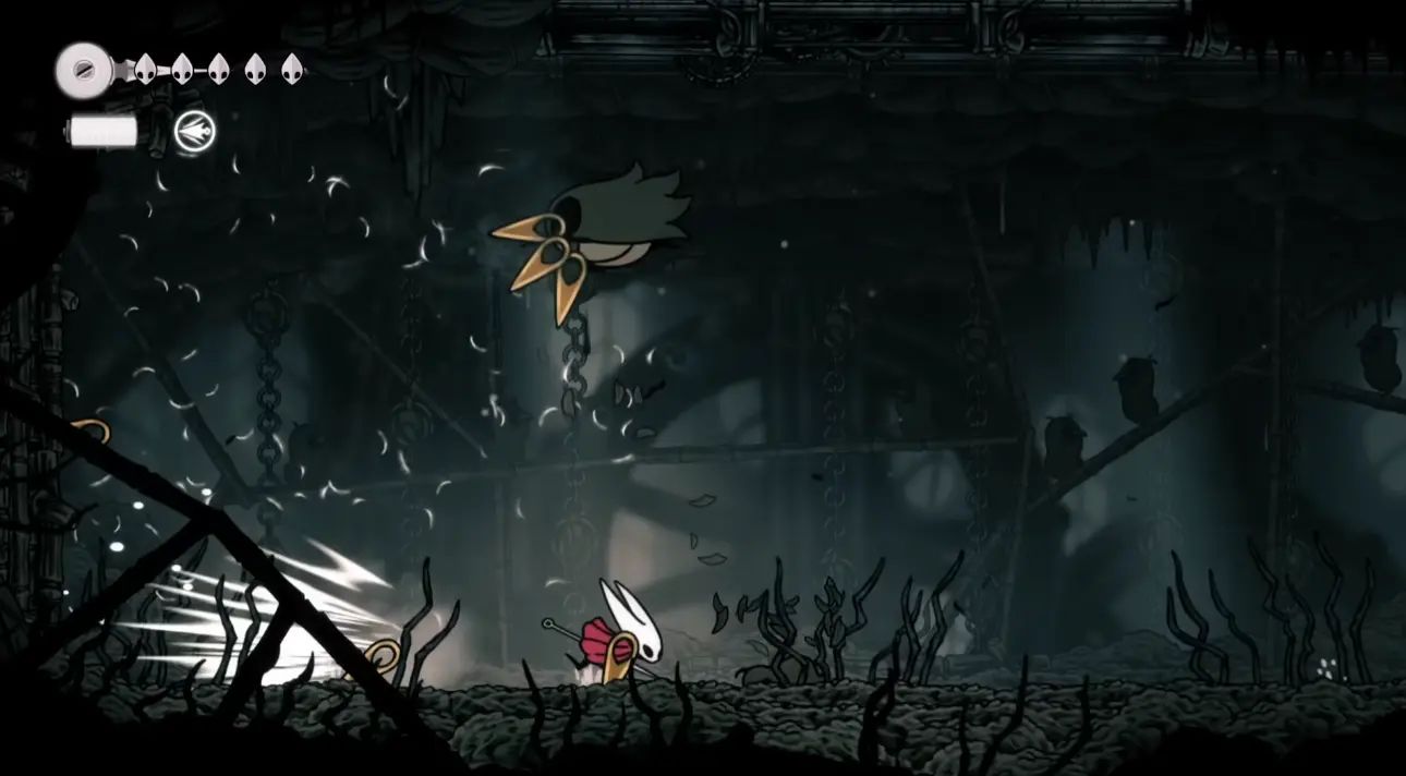 Тут у меня впервые задёргался глаз. Источник: Team Cherry