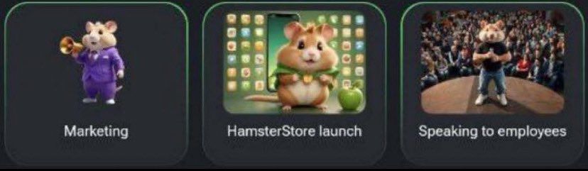 Комбо карты в Hamster Kombat (Хомяк) на 6–7 августа