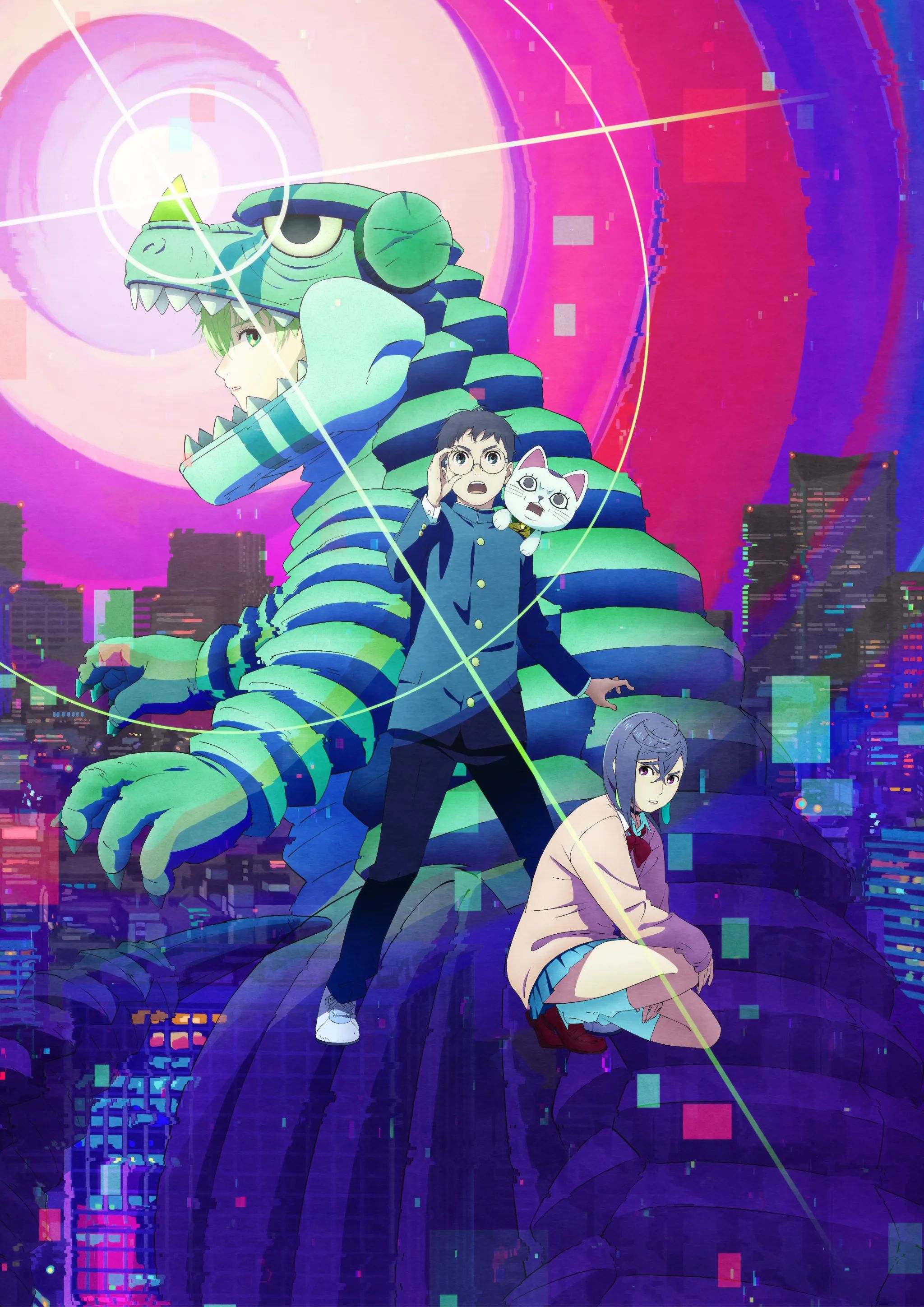 Постер третьего сезона аниме «Дандадан» | Источник: anime-dandadan.com